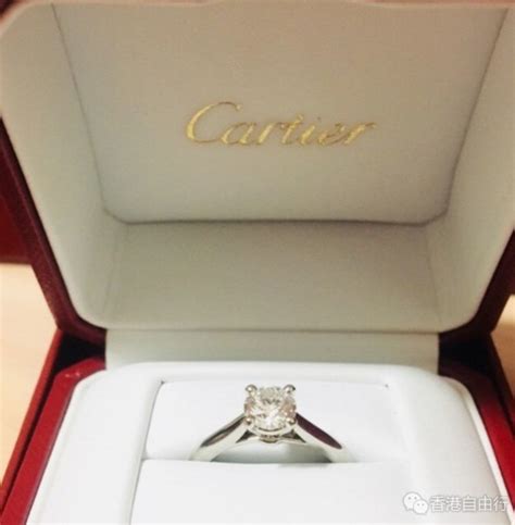 cartier 香港 钻戒